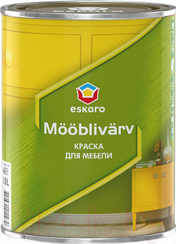 Краска Eskaro Mooblivarv (900мл) — фото 3