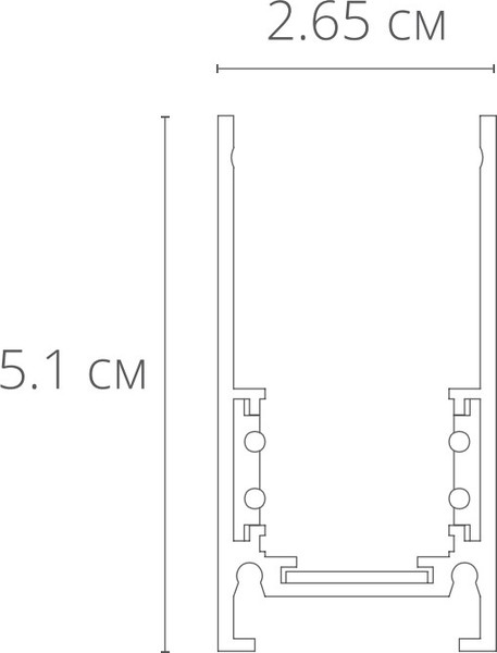 Изображение товара Шинопровод Arte Lamp Linea-Accessories A460206