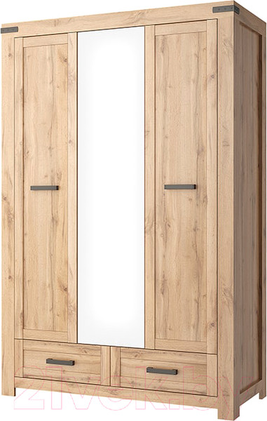 Изображение товара Шкаф Anrex Mortiz 3DG2S Z (дуб вотан)