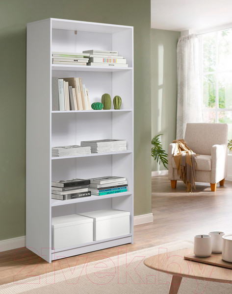 Изображение товара Стеллаж Мебель-Класс Сити-3 (белый)