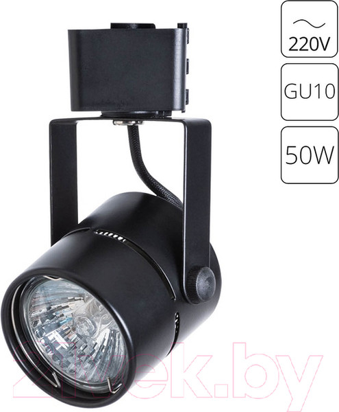 Изображение товара Трековый светильник Arte Lamp Mizar A1311PL-1BK
