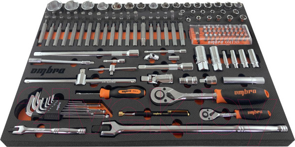 Изображение товара Набор головок слесарных Ombra OMT131STE