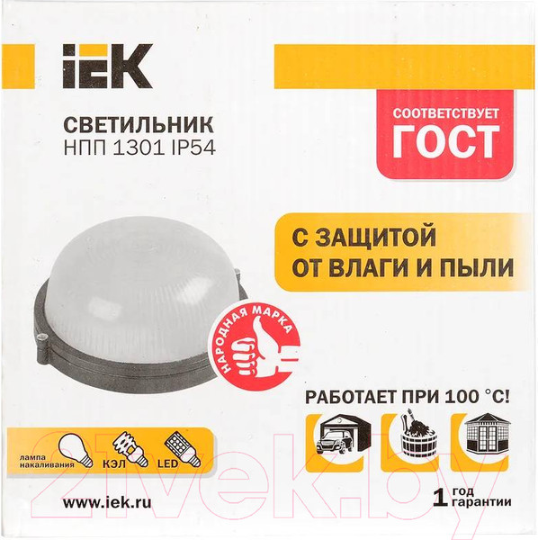 Изображение товара Светильник ЖКХ IEK LNPP0-1301-1-060-K01