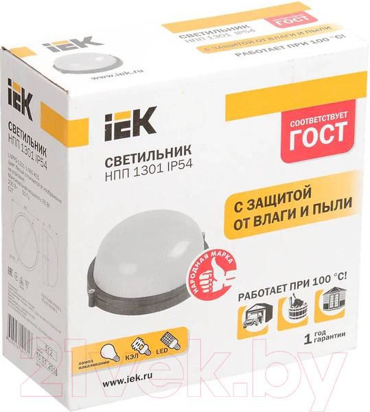 Изображение товара Светильник ЖКХ IEK LNPP0-1301-1-060-K01