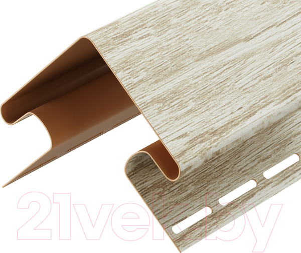 Изображение товара Угол для сайдинга Docke Lux Внешний (орех)
