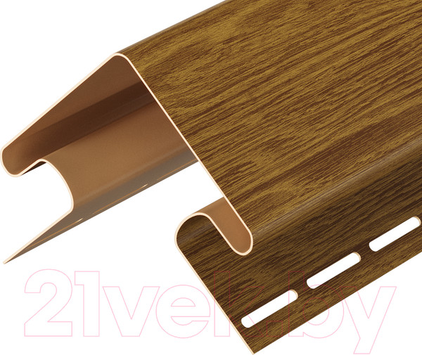 Изображение товара Угол для сайдинга Docke Lux Внешний (миндаль)