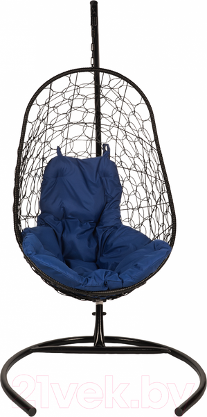 Изображение товара Кресло подвесное BiGarden Easy Black (подушка синяя)