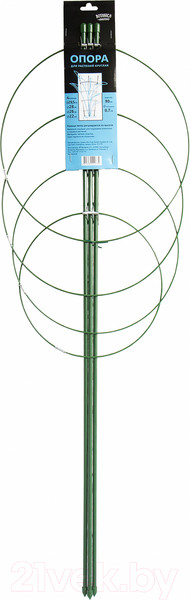 Изображение товара Опора для растений BOTANICA h90, 4 кольца