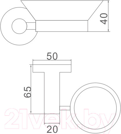Изображение товара Мыльница Ledeme L71702