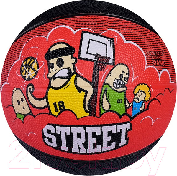 Изображение товара Баскетбольный мяч Onlytop Street / 3998941 (размер 5)