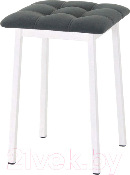 Изображение товара Табурет AMC Comfort 7.6.16 (ткань антрацит/белый)