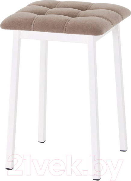 Изображение товара Табурет AMC Comfort 7.6.17 (ткань капучино/белый)