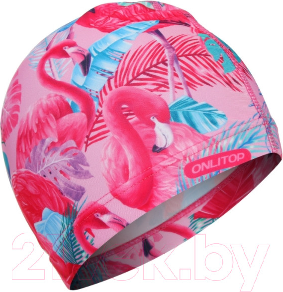 Изображение товара Шапочка для плавания Onlytop Фламинго / 5089109