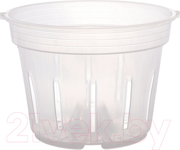 Изображение товара Вазон BOTANICA с боковыми прорезями для орхидей (прозрачный, 16x12.7см)