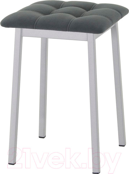 Изображение товара Табурет AMC Comfort 7.5.16 (ткань антрацит/серебристый)