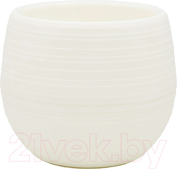 Изображение товара Вазон BOTANICA Bowl (11.5x10см, двойной, белый)