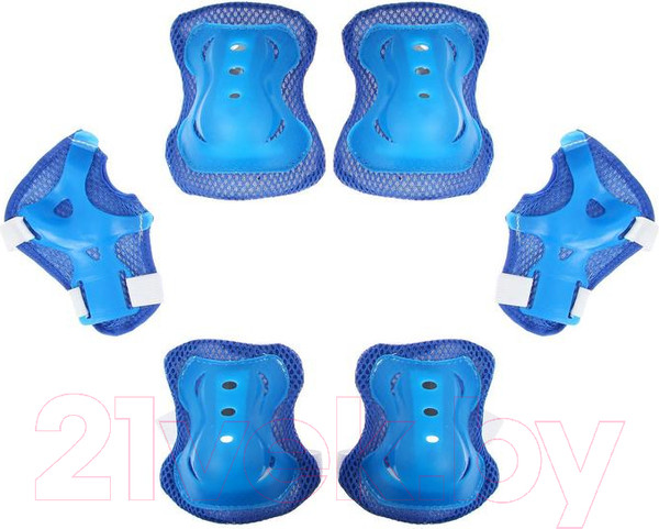 Изображение товара Комплект защиты Onlytop 5269880 (S, синий)