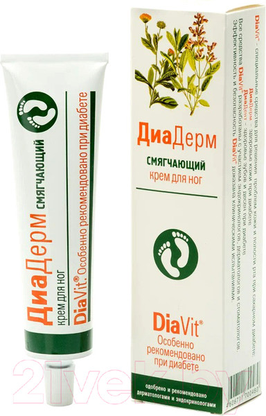 Изображение товара Крем для ног DiaVit Смягчающий  (75мл)