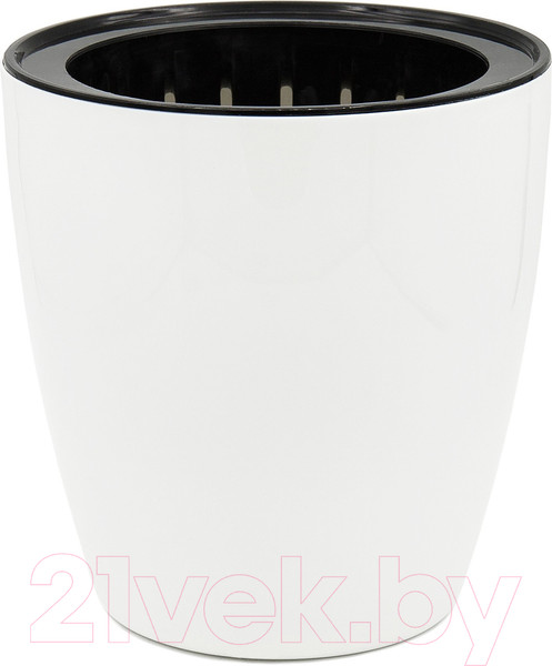 Изображение товара Кашпо BOTANICA с автополивом (18x19см, белый)