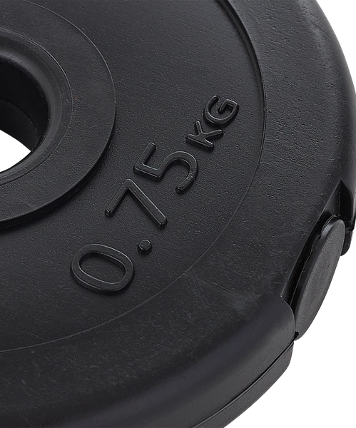 Изображение товара Диск для штанги BaseFit BB-203 (0.75кг, черный)
