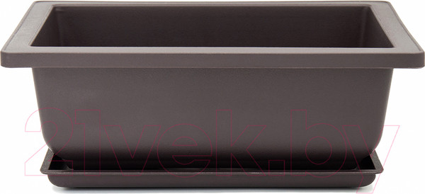 Изображение товара Вазон BOTANICA Bonsai + поддон (16.5x12.6см, коричневый)