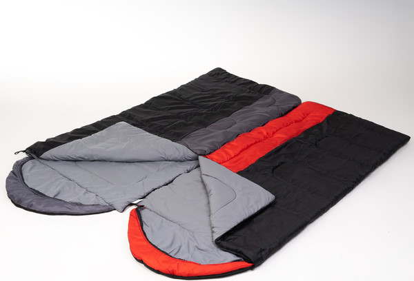 Изображение товара Спальный мешок BalMAX Аляска Camping Plus Series до -15°C R правый (красный/черный)