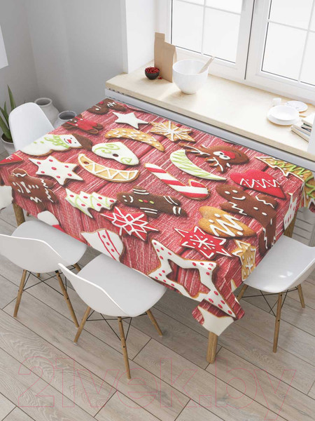 Изображение товара Скатерть JoyArty Пряники и печенья / tc_38338 (180x145)