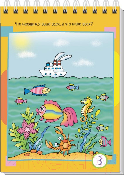 Изображение товара Развивающая книга Айрис-пресс Умный блокнот. 80 задачек на внимание для самых маленьких 3+