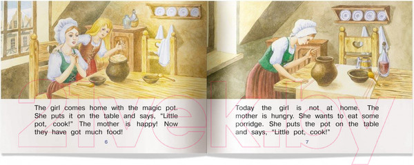 Изображение товара Учебное пособие Айрис-пресс Уровень 2. Волшебный горшок каши на английском языке (Наумова Н.А.)