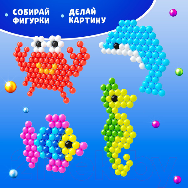 Изображение товара Развивающая игра Эврики Аквамозаика. Морской мир / 4378605