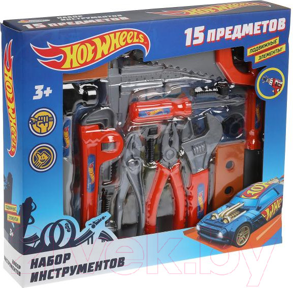 Изображение товара Набор инструментов игрушечный Играем вместе Хот Вилс / A1439823W-R