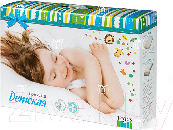 Изображение товара Ортопедическая подушка Vegas Bambino 30x50