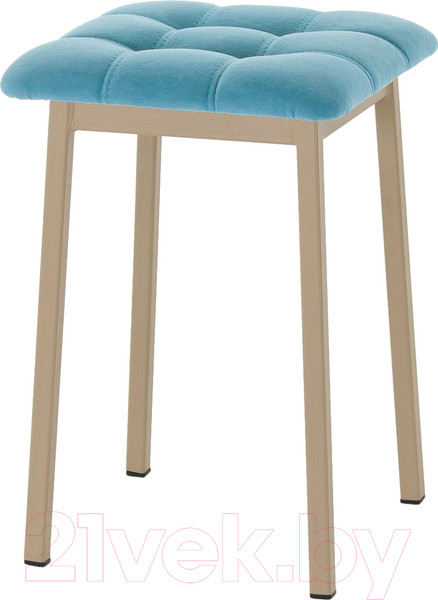 Изображение товара Табурет AMC Comfort 7.10.13 (ткань бирюзовый/капучино)