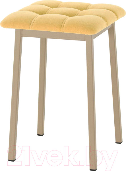 Изображение товара Табурет AMC Comfort 7.10.15 (ткань желтый/капучино)