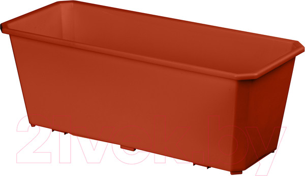 Изображение товара Ящик для рассады Plast Team Basil / 2216006 (терракотовый)