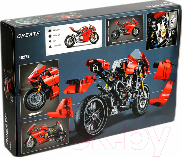 Изображение товара Конструктор King Мотоцикл Ducati Panigale V4 R / 10272