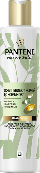 Изображение товара Шампунь для волос PANTENE Pro-V Miracles Длинные и крепкие (250мл)