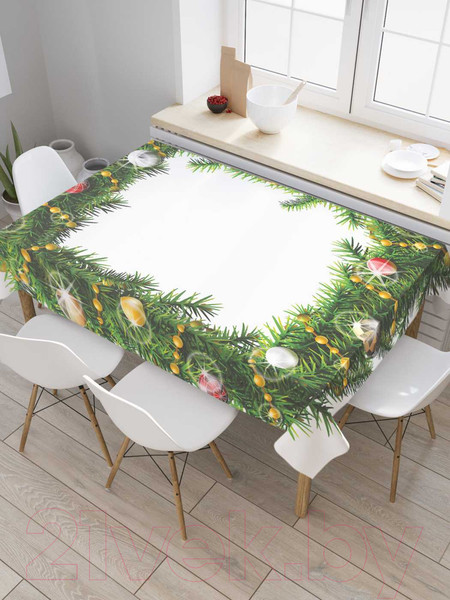 Изображение товара Скатерть JoyArty Рождественская виньетка / tcox_37051 (180x145)
