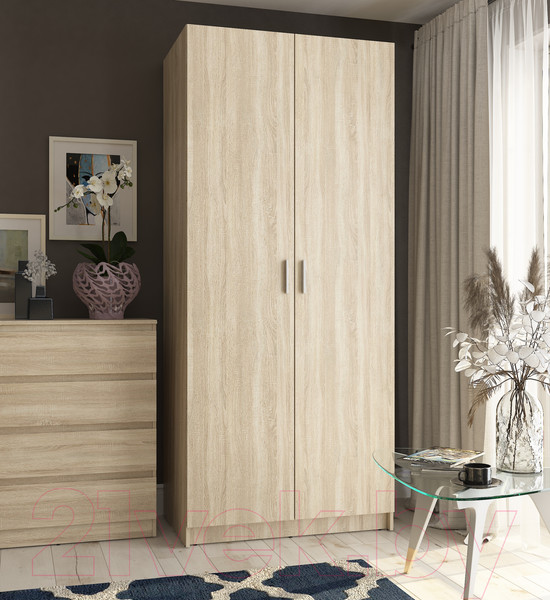 Изображение товара Шкаф Евва УН-02-01/S (дуб сонома)