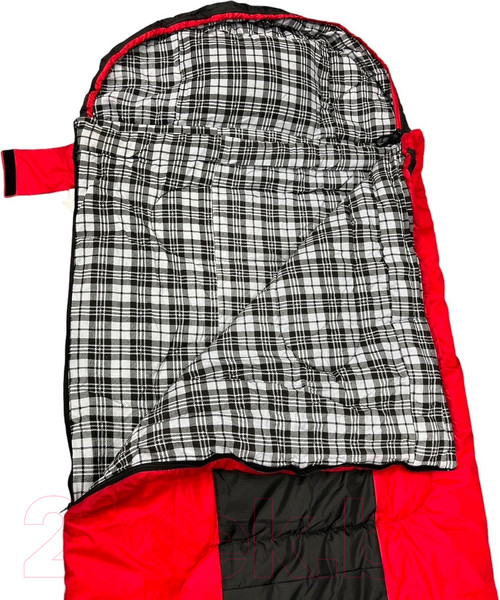 Изображение товара Спальный мешок BalMAX Аляска Elit Series до -3°C L левый (красный)