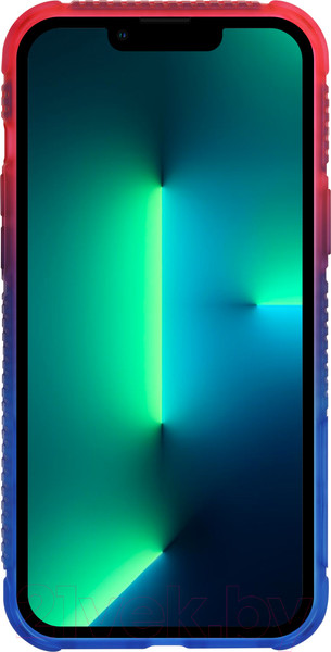 Изображение товара Чехол-накладка Skinarma Hade для iPhone 13 Pro Max (синий/розовый)