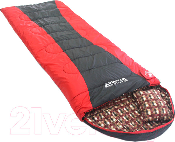 Изображение товара Спальный мешок BalMAX Аляска Elit Series до -17°C R правый (красный)