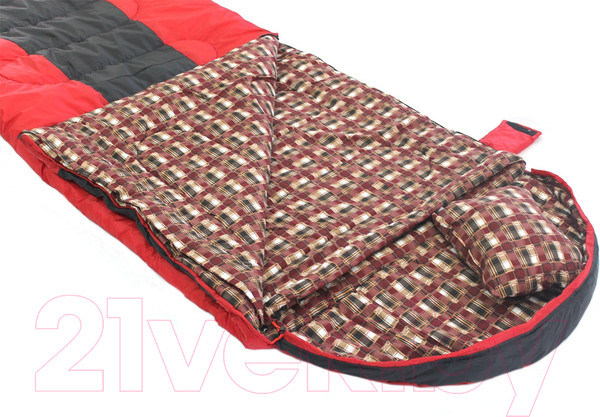 Изображение товара Спальный мешок BalMAX Аляска Elit Series до -17°C R правый (красный)
