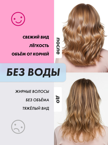 Изображение товара Сухой шампунь для волос Прелесть Professional Invisiwear объем и блеск (200мл)