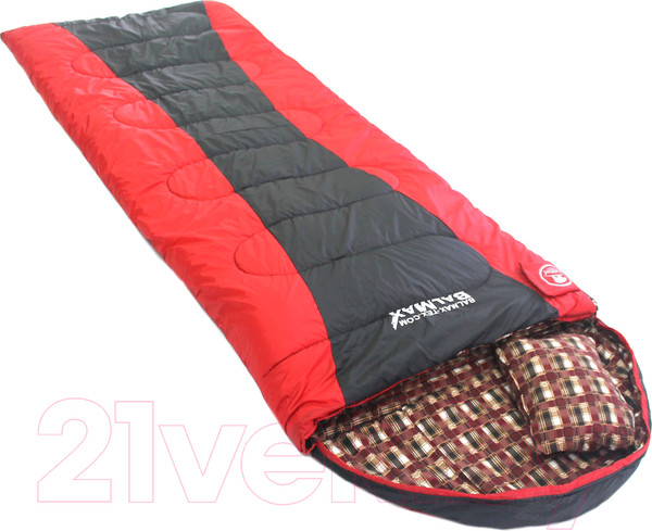 Изображение товара Спальный мешок BalMAX Аляска Elit Series до -12°C R правый (красный)