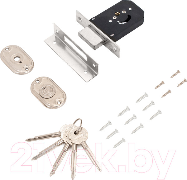 Изображение товара Замок врезной Стандарт 955-5К CP (хром)