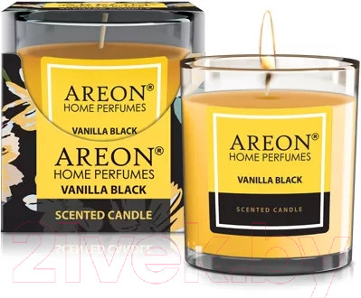 Изображение товара Свеча Areon Vanilla Black / CR02 (120г)
