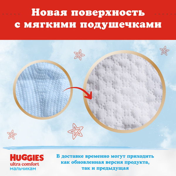 Изображение товара Подгузники детские Huggies Ultra Comfort 4 Disney Box Boy (100шт)