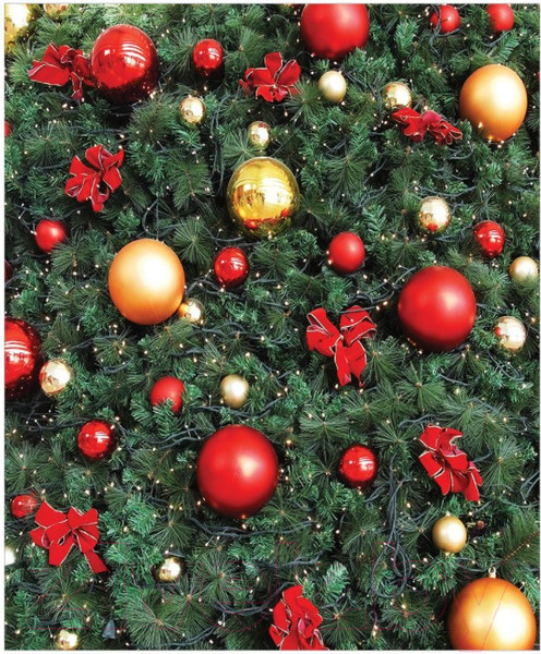 Изображение товара Скатерть JoyArty Елка в шарах / tcox_380794 (120x145)