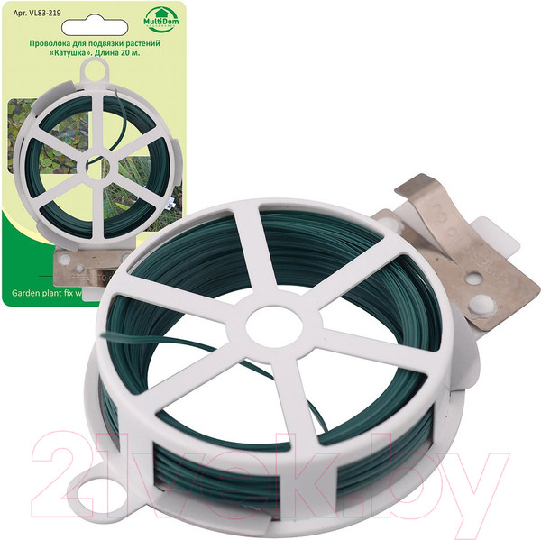Изображение товара Подвязка для растений Мультидом Катушка / VL83-219